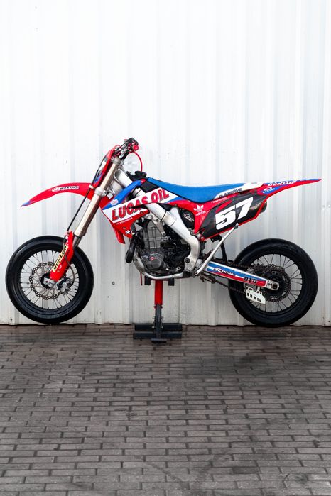 SUPERMOTARD HONDA CRF 450 LEOVINCE INJEÇÃO  até 87€/MÊS