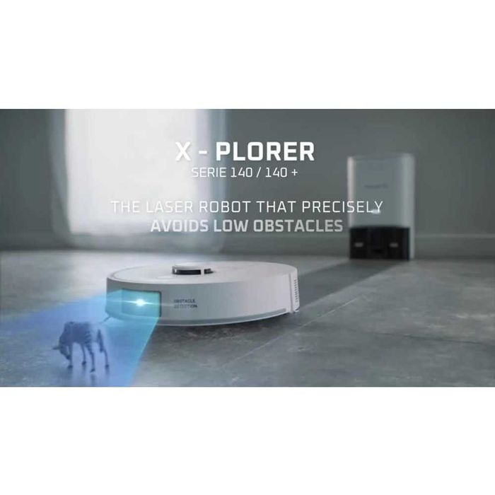 Aspirador Robô Rowenta X-Plorer Serie 140 AI+ Animal+Allergy RR9197WH