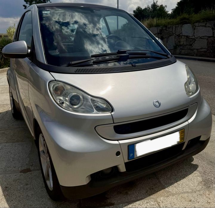 Smart fortwo cdi patilhas volante f1