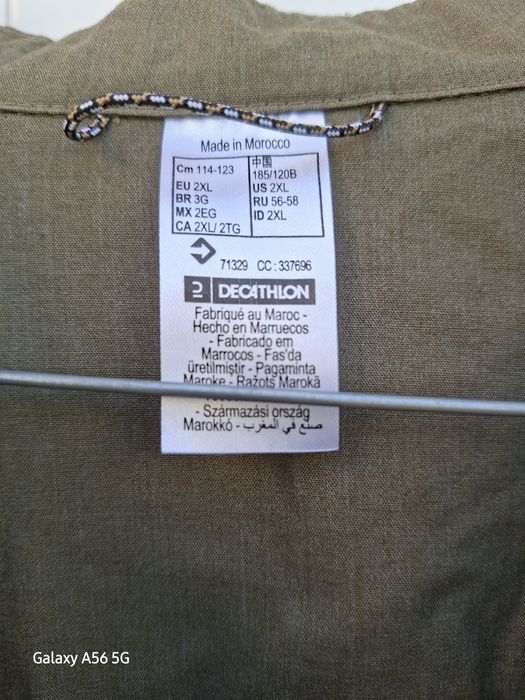 Camisa desportiva para homem