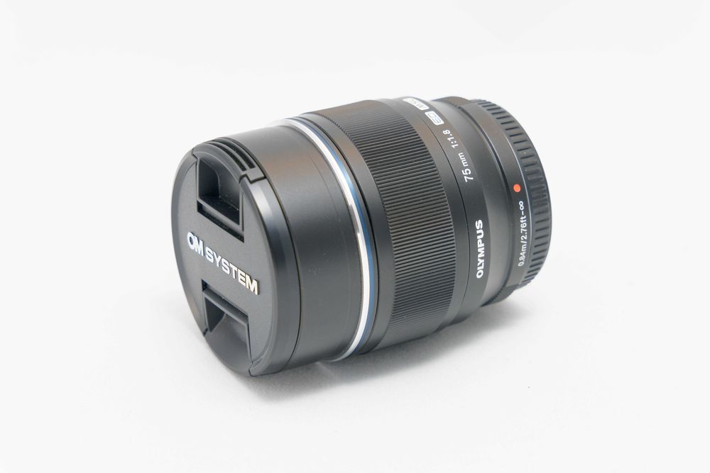 Olympus m.Zuiko Digital 75mm 1:1,8 ED MSC jak nowy