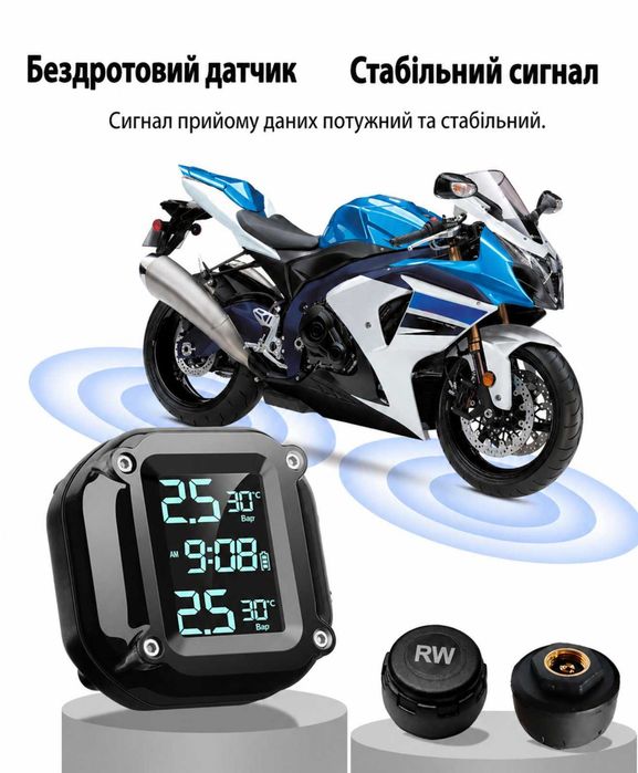 Давление в шинах мотоцикла (00035)