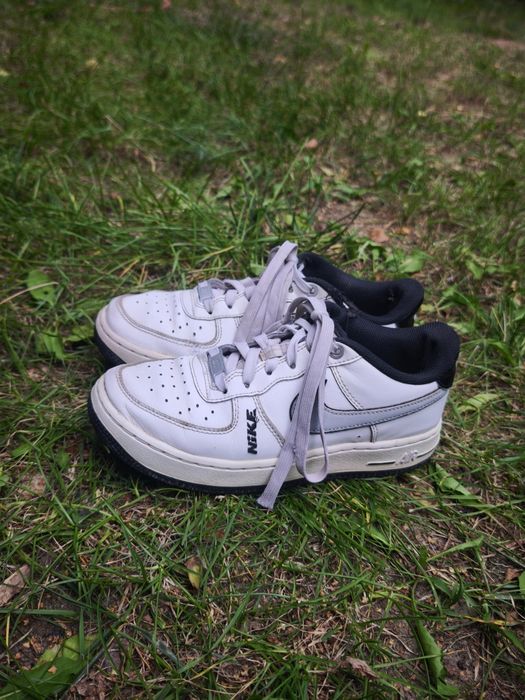 Biało-szare buty Nike Air Force 1