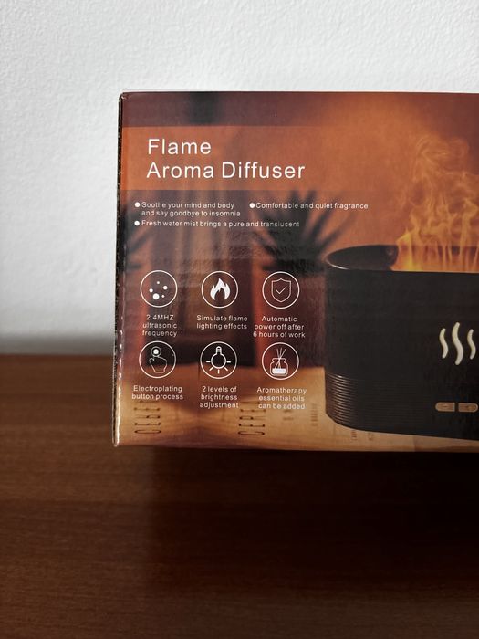 Difusor de Aromas com Efeito Lareira NOVO
