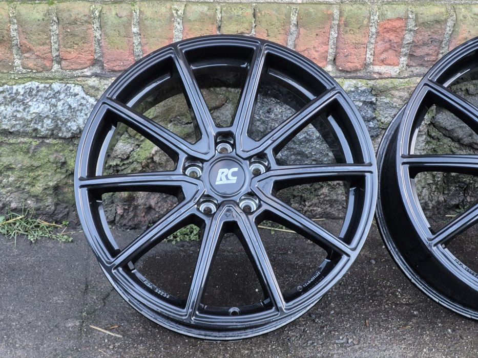 Alufelgi 18" RC 5x112 czarne Audi Volkswagen Skoda Seat +Gratis