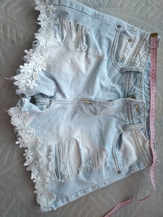 Jeansowe damskie szorty S