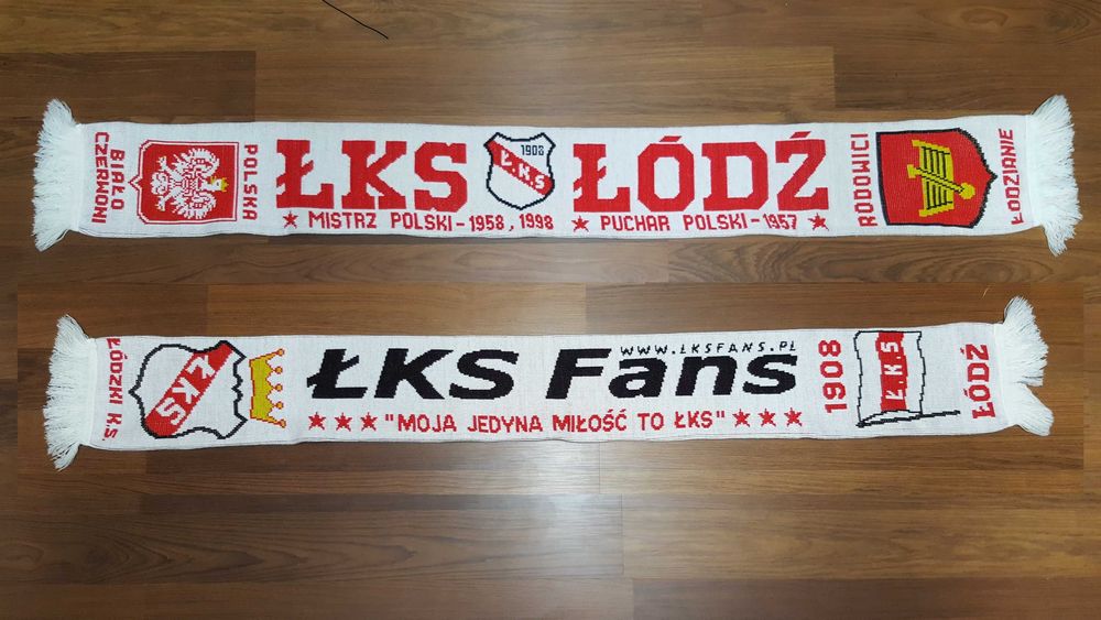 Szalik ŁKS Łódz .