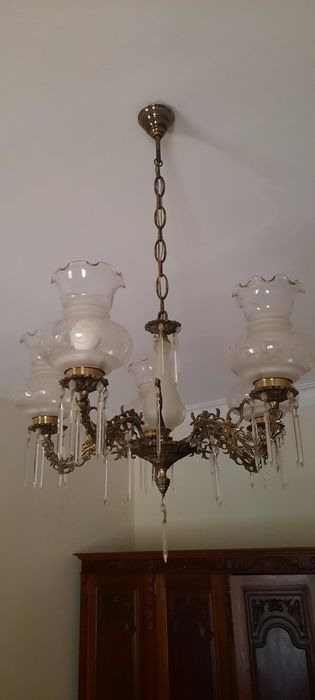 Candeeiro lustre antigo 1