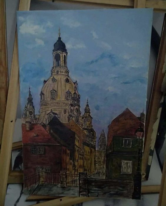 Obraz Kościół Marii Panny w Dreźnie