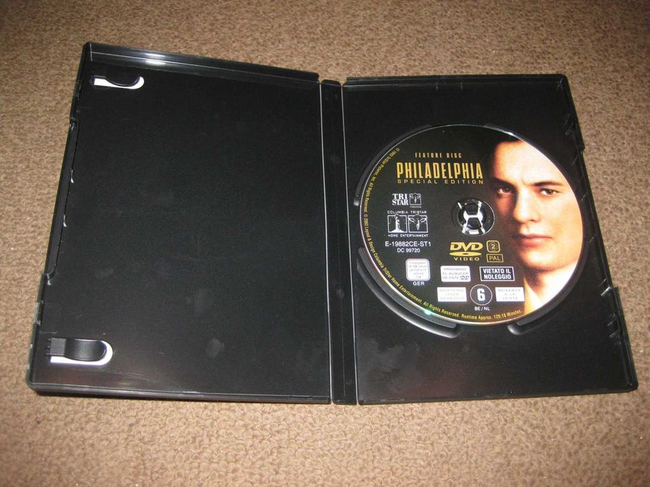 DVD "Filadélfia" com Tom Hanks