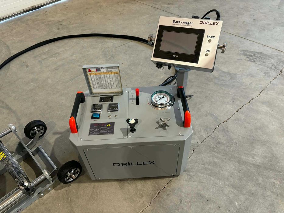 Nowa zgrzewarka doczołowa hydrauliczna z hydroakumulatorem WP250A