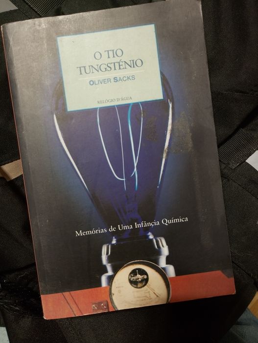 Livro O tio Tungsténio