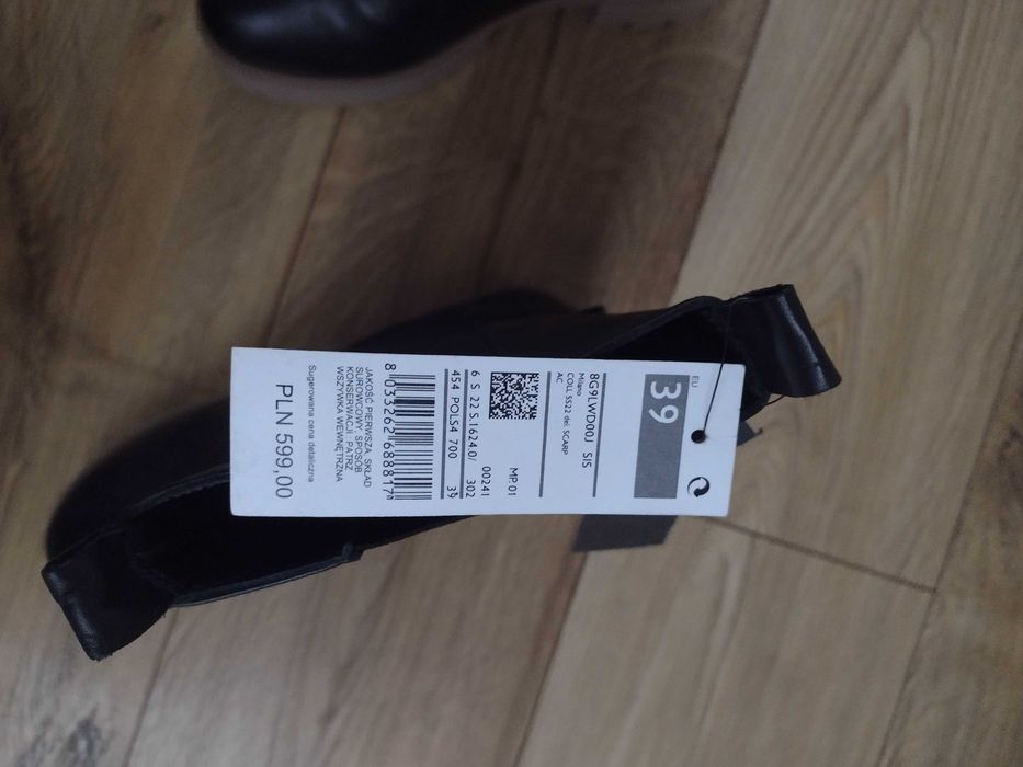 Buty Sisley rozmiar 39, nowe z metką