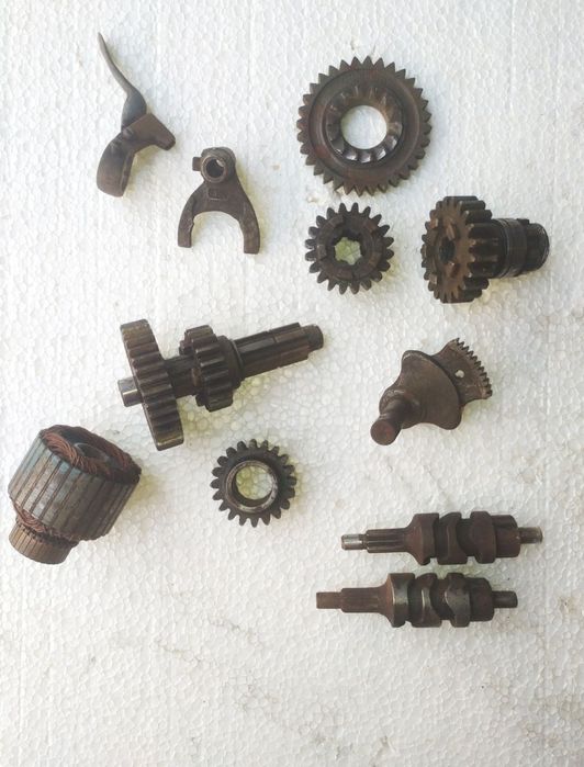 Иж 49 , шестерни коробки .