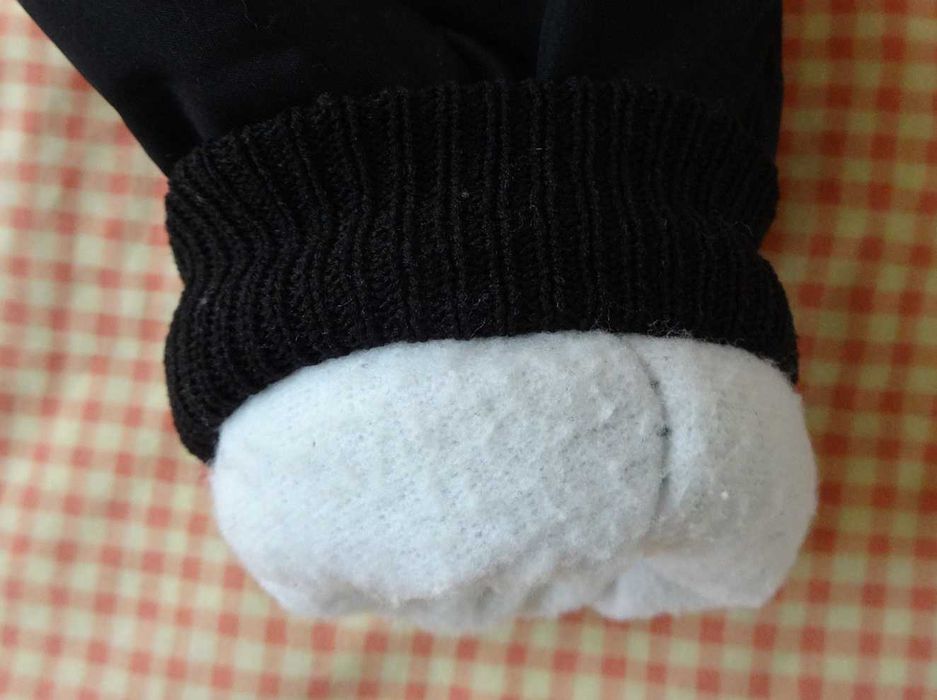 двойные детские варежки