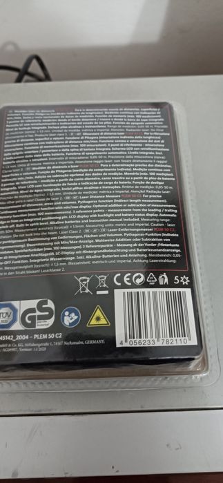 Medidor de distância a lazer novo