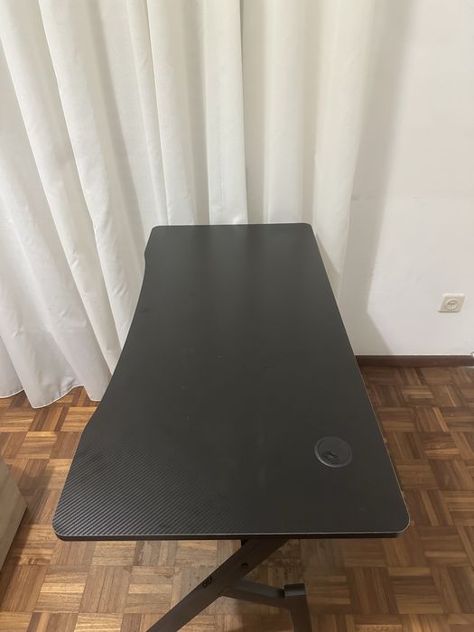 Mesa de escritório/gaming 100×50 cm – preta