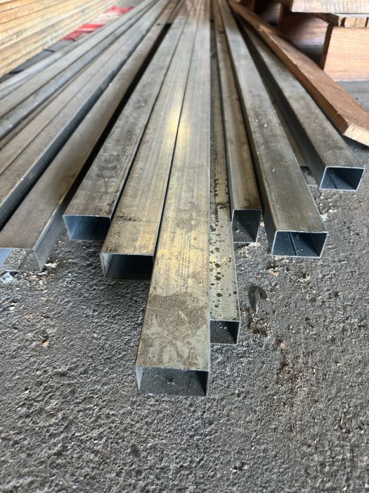 Tubos de inox galvanizado  de 6 m