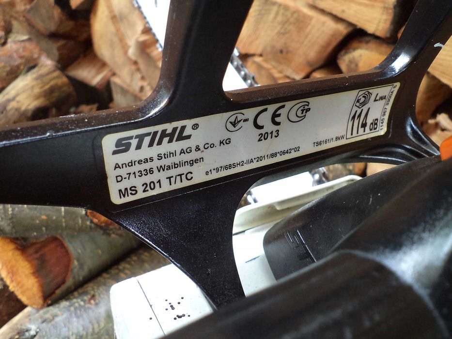 Piła spalinowa Stihl MS 201 T 2,4 KM gałęziówka jednoręczna CIESIELSKA