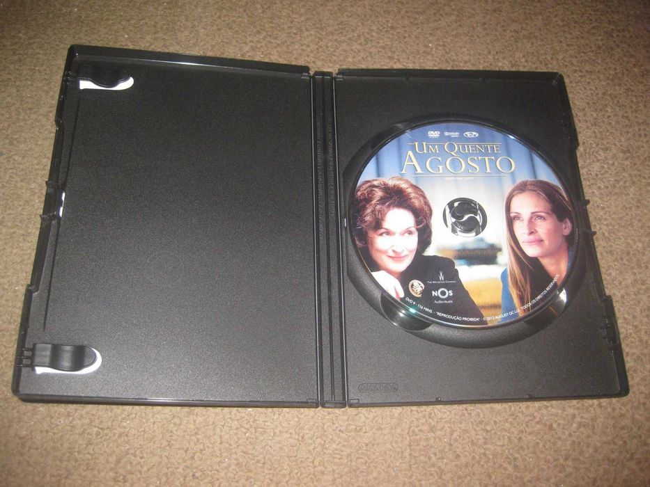 DVD "Um Quente Agosto" com Meryl Streep