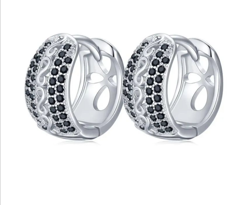 Серьги кольца 3см, 4см, 5см и 6см