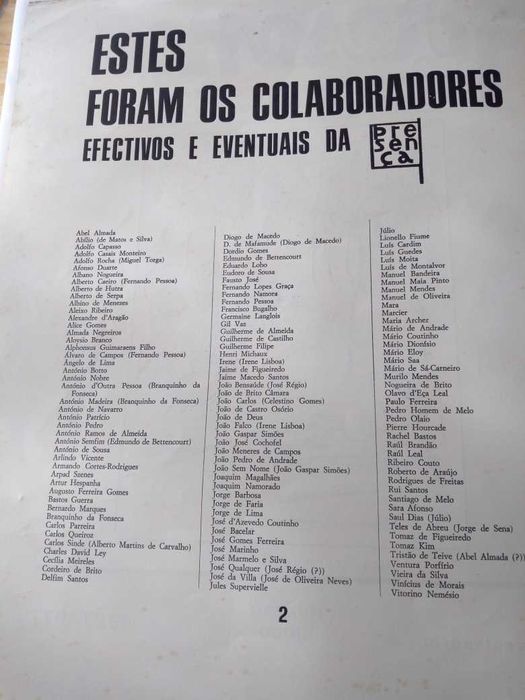 Revista Presença do Cinquentenário, 1927 a 1977