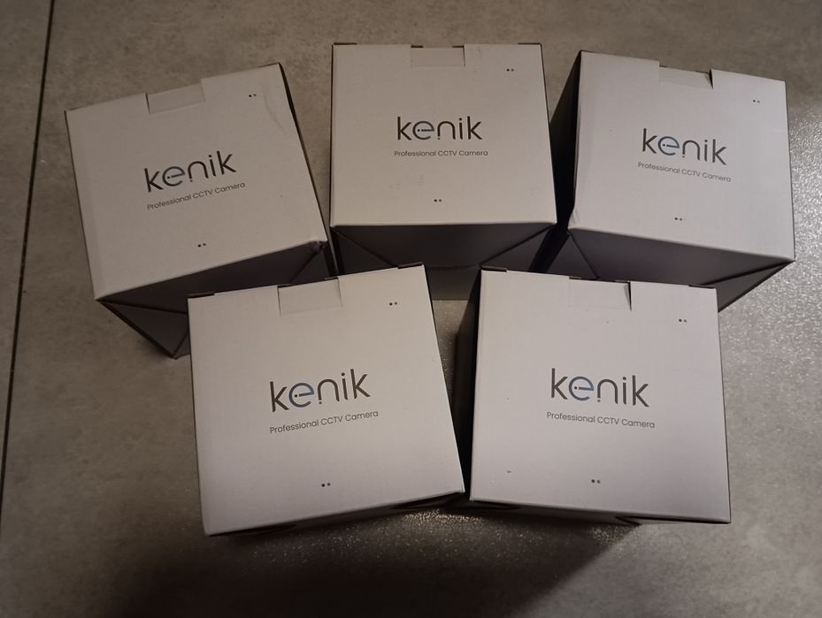 Kamera CCTV wartość 1400zł KENIK monitoring  5szt działa  z dahua bcs