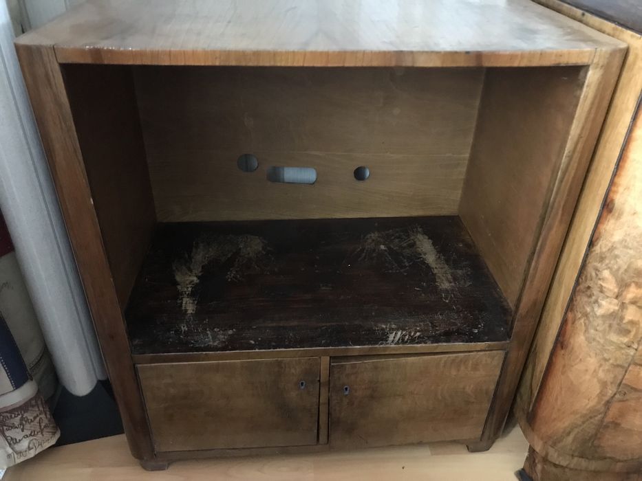 Starocie PRL stara szafka