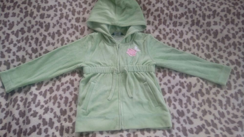 Bluza welurowa 92-98cm