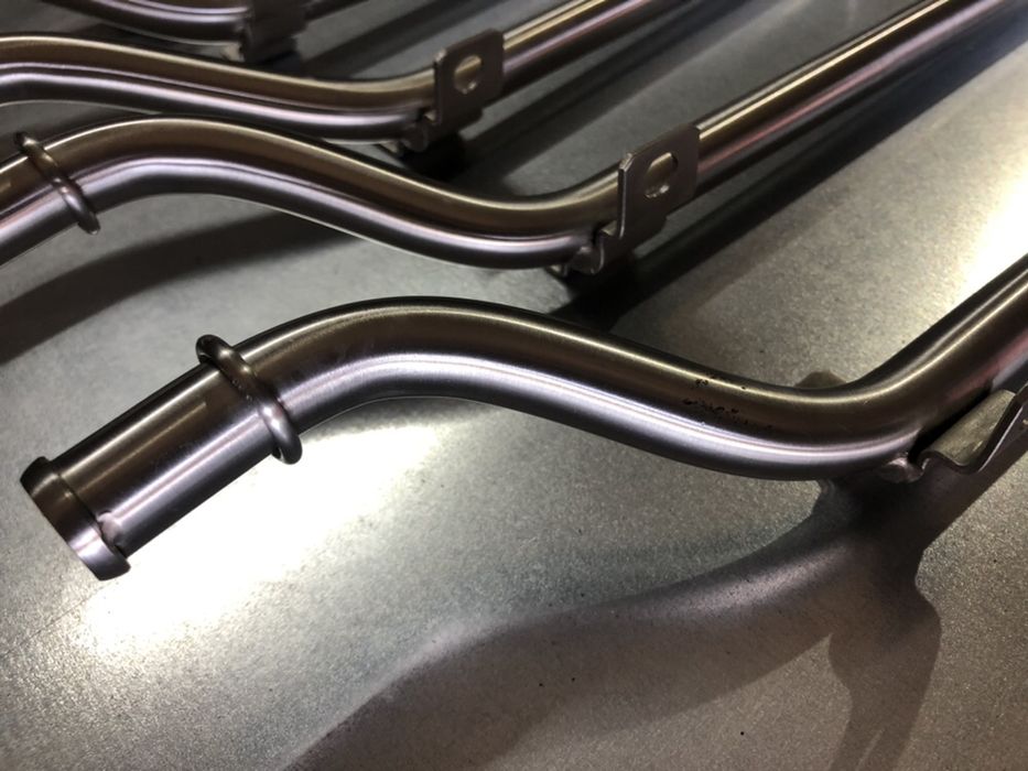 Tubos água em inox discovery td5 /defender td5