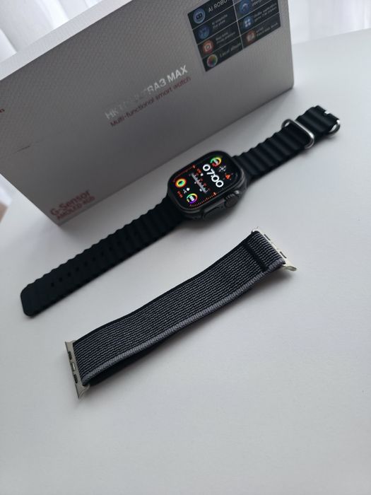 Watch hk10 ultra 3 max, komplet z paskiem nowy