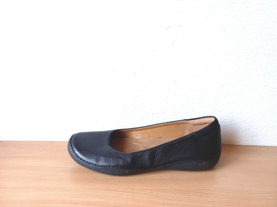 Суперові шкіряні туфлі Clarks 38 р.