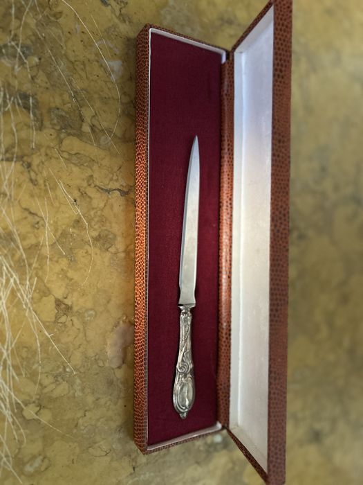 Abre cartas em prata