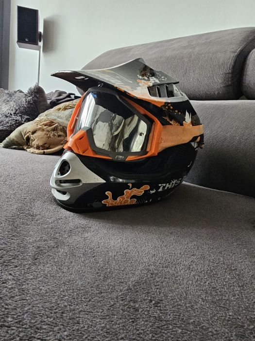 Kask full face rozmiar L  do Crossa/quad
