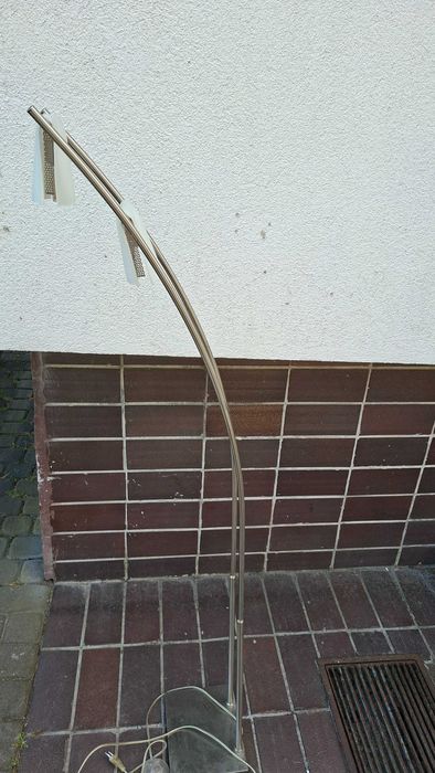 Lampa do pokoju LED stal nierdzewna