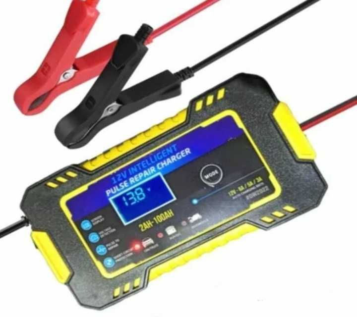 Carregador e mantenedor de baterias 12v NOVOS