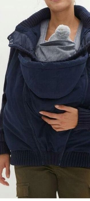 Bluza ciążowa 40 kurtka z wkładką niemowlęcą
