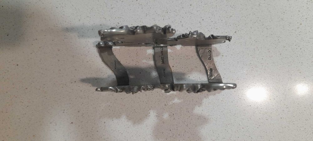 Porta guardanapos estanho Seagull Pewter