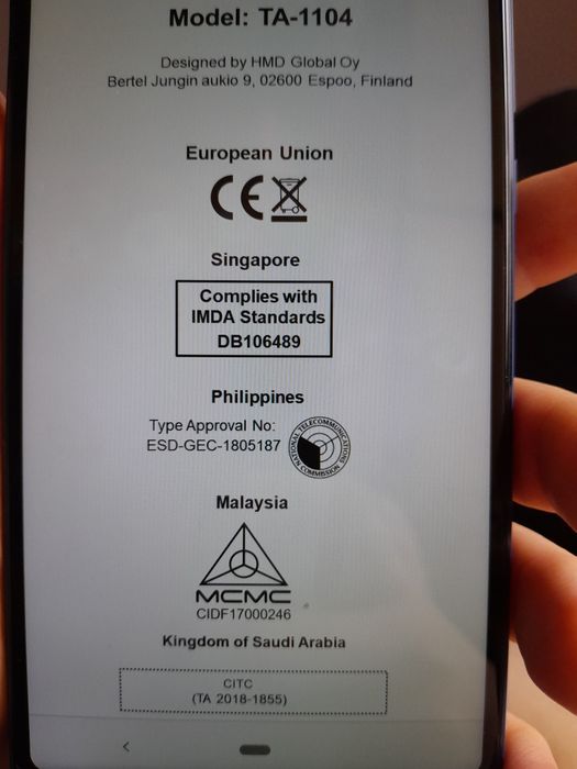 Nokia 3.1 Plus 6.0" Niebieski  karta Dual Sim  

SIM 32GB/3GB RAM  sm