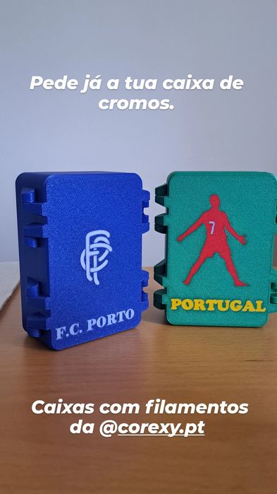 Caixa para cromos