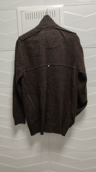 Sweter St. George r. L brąz Wełna golf kurtka