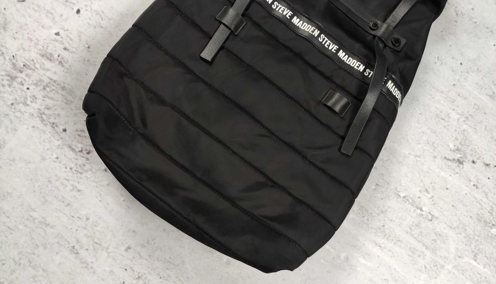 Plecak Steve Madden miejski damski elegancki czarny