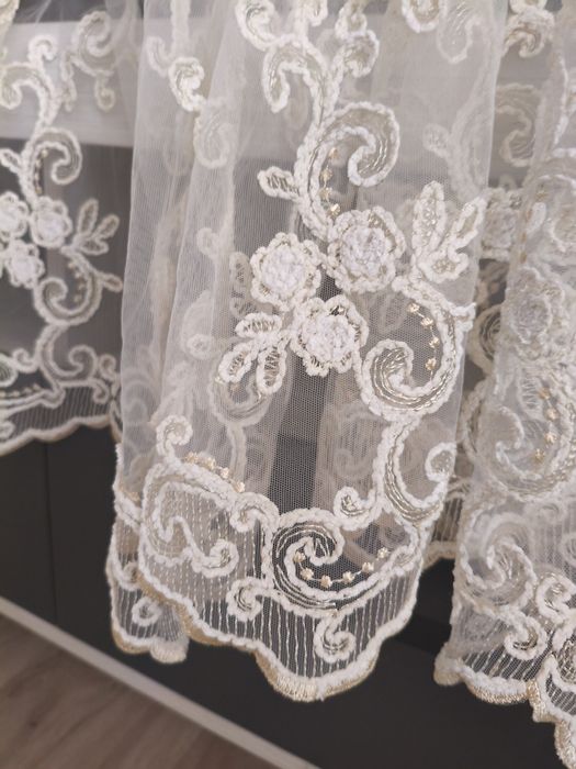 Тюль на кухню, у вигляді арки!