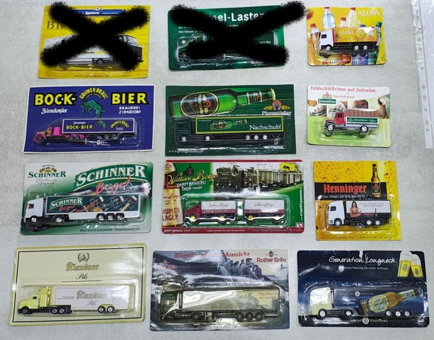 Model ciężarówki w skali 1:87