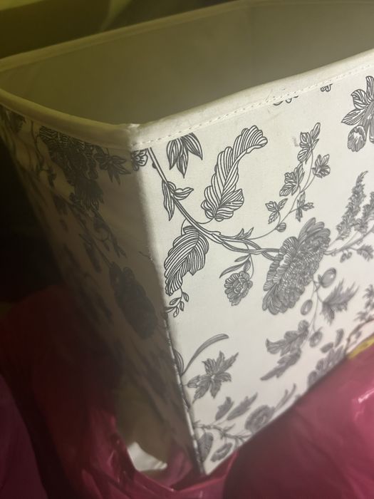 Pojemniki materialowe 3 szt wzoru rozne  ikea