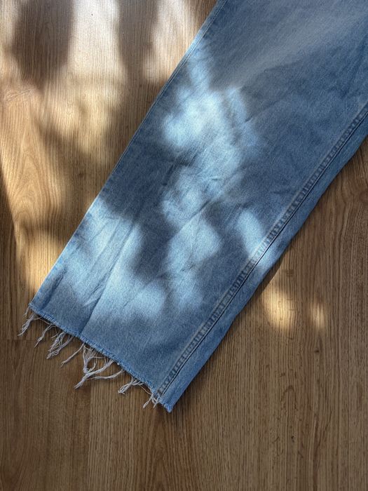 jeansy asos z szeroką nogawką xxl