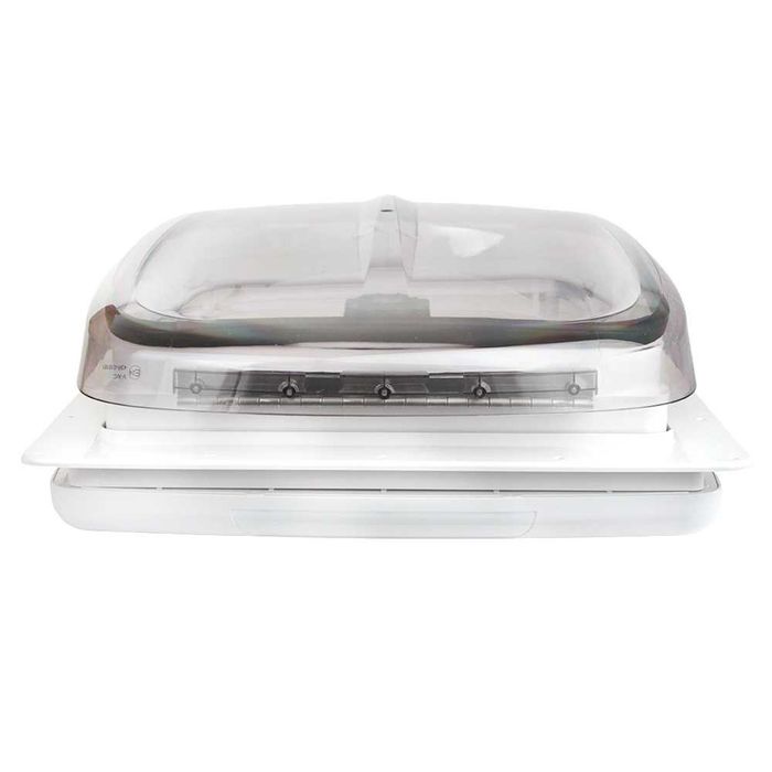 Okno Plus Fan dachowe 40x40 wentylator, LED, pilot, kamper, przyczepa