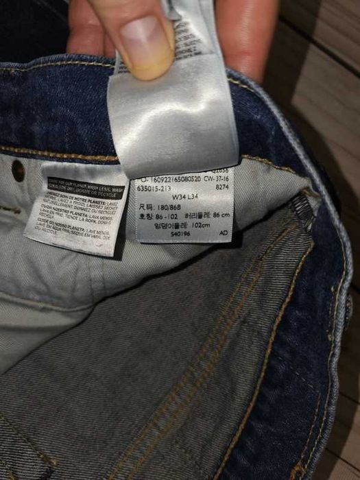 Spodnie Levi's 508 W34 L34