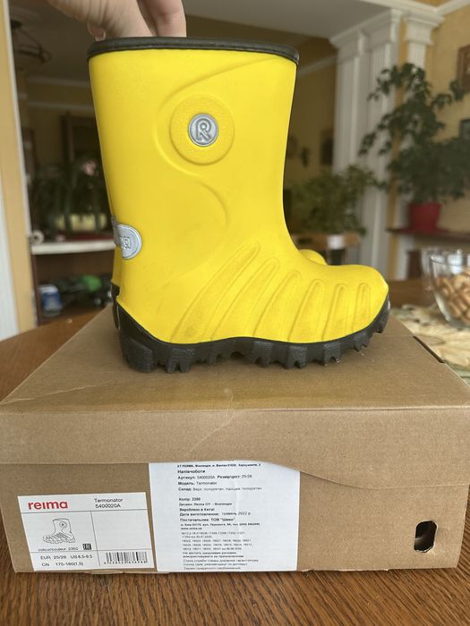 Резинові чоботи з утепленням Reima
