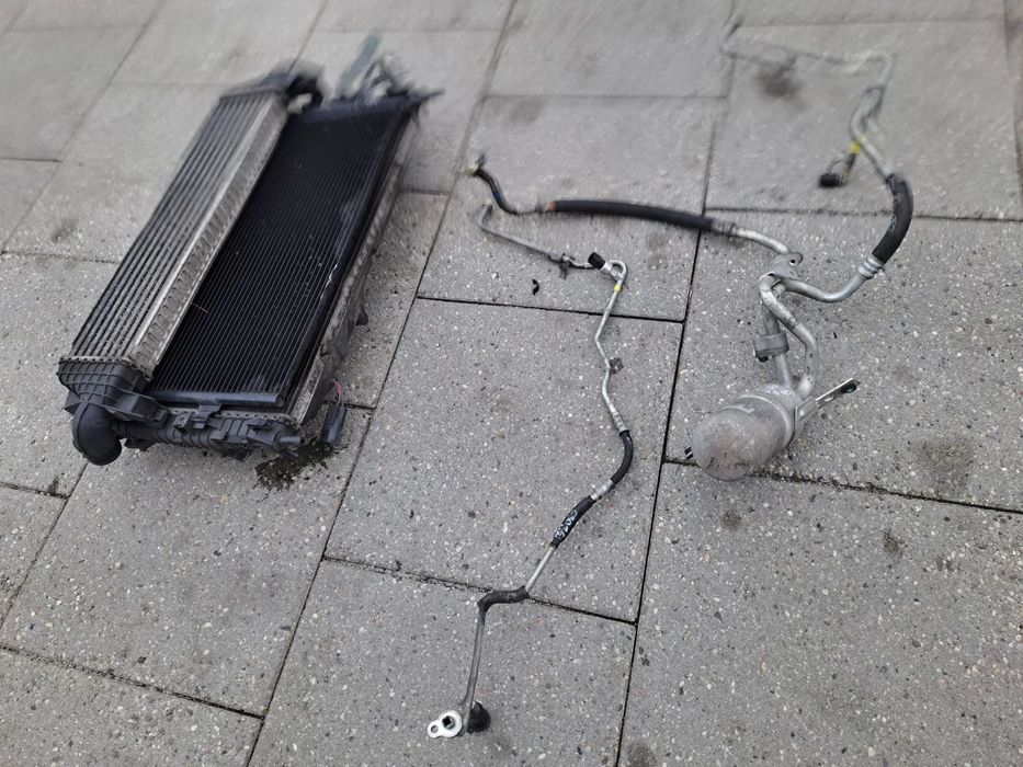 Volvo C30 1.6D komplet chłodnic plus wentylator